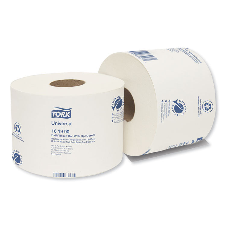 Papier toilette blanc 3 plis 19,10m T4 - MINI ROULEAUX