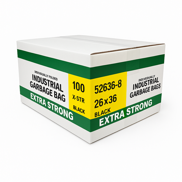 Sacs à Déchets Extra-Fort noir - 26 x 36