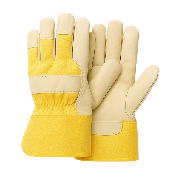 M1501-TS - Gant en cuir de vache et coton doublé thinsulate