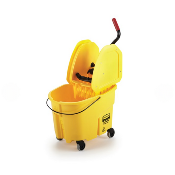 Combo Essoreuse jaune à Pression Descendante - 33L