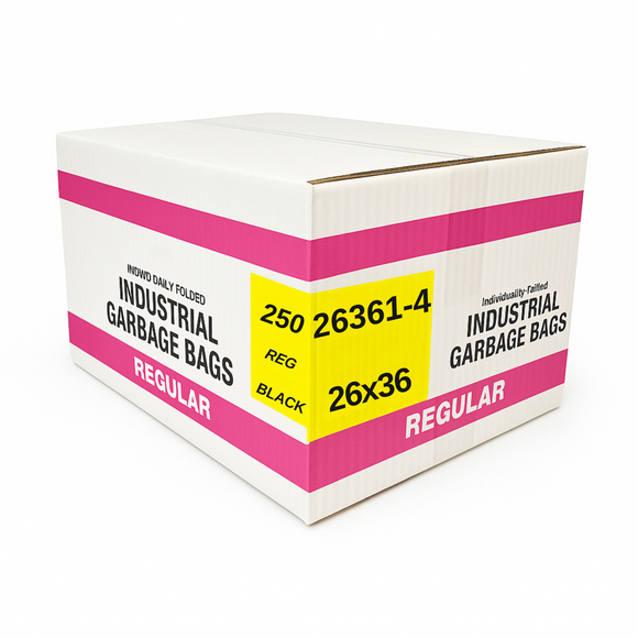 Sacs à Déchets régulier noir - 26x36