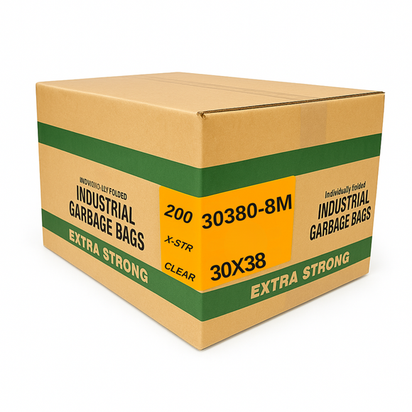 Sacs à Déchets extra-fort clairs 8mil - 30x38