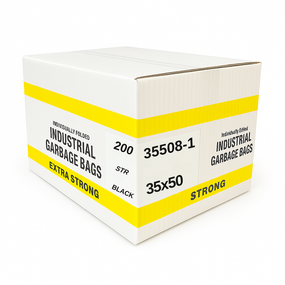 Sacs à Déchets fort noir - 35x50