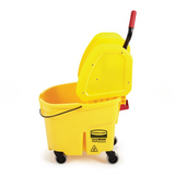Combo Essoreuse jaune à Pression Descendante - 33L