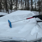 Balai à neige Sno Brum avec manche télescopique