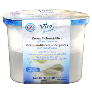 Déshumidificateur de pièces lessive fraiche - 300g