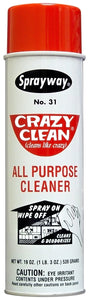 Nettoyant tout usage Sprayway Crazy Clean - 19 oz