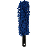 Brosse à jantes en microfibre bleu