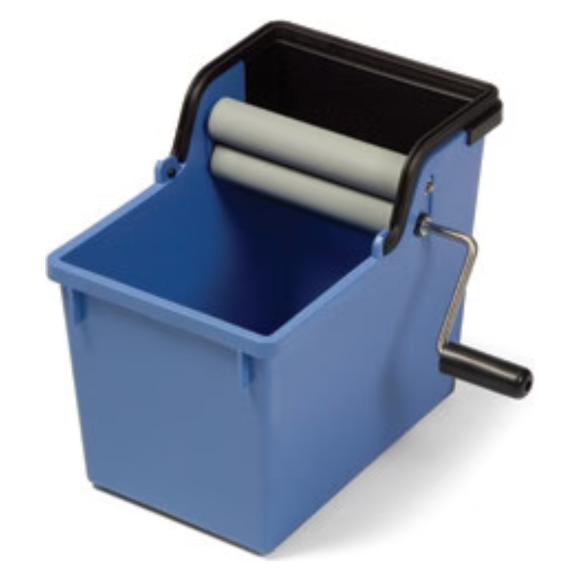 Seau et Rouleau Essoreur à Chamois et Microfibre