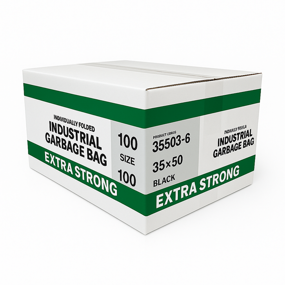 Sacs à Déchets Extra-Fort noir - 35 x 50