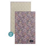 Solem Linge à vaisselle en microfibre deluxe - Douce Floraison( Lot de 2 )