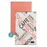 Solem Linge à vaisselle en microfibre deluxe - Passion Café ( Lot de 2 )