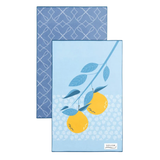Solem Linge à vaisselle en microfibre deluxe - Les Mandarines ( Lot de 2 )