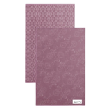 Solem Linge à vaisselle en microfibre deluxe - Les Pivoines Roses ( Lot de 2 )