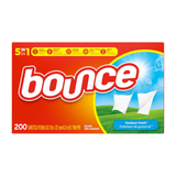 BOUNCE - Feuille d'adoucissant pour sèche-linge - 200/bte