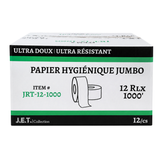 Papier Hygiénique Junior JET 2 plis - 12 rouleaux, 1000'