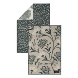 Solem Linge à vaisselle en microfibre deluxe - Fleurs de Velours ( Lot de 2 )