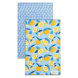 Solem Linge à vaisselle en microfibre deluxe - Les Mandarines ( Lot de 2 )