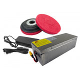JVC43B - Autorécureuse double brosse avec batterie lithium - 17''