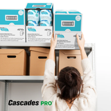 B710A - Papier Hygiénique Cascades 2 plis - 24 rouleaux, 400 feuilles