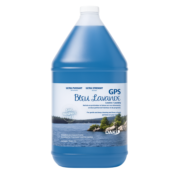 GPS BLEU LAVANDE - Détergent à Lessive - 4L