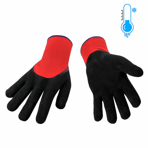 LNG - Gant en Latex et Nylon avec Doublure polaire