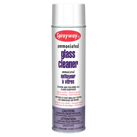 Nettoyeur à Vitres Sprayway avec Ammoniaque - 19 oz