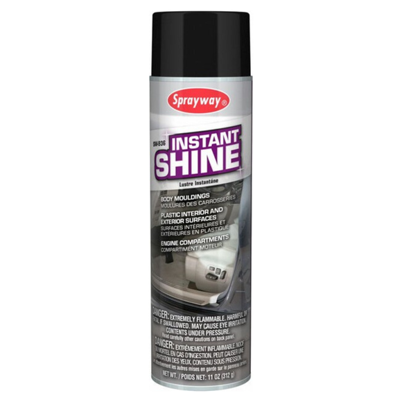 INSTANT SHINE - Lustant pour plastique intérieur et extérieur - 11 oz