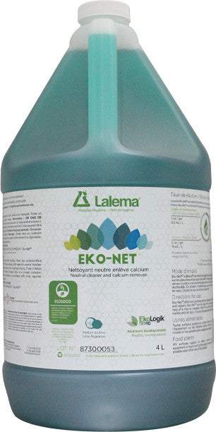 EKO-NET - Nettoyant Neutre enleveur de Calcium à la Lime - 4L