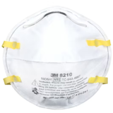 3M8210 - Masque contre les particules N95 - 10/pqt