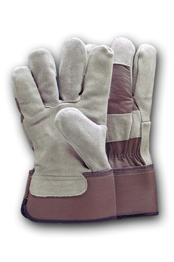 Gant De Baseball Vintage McKinnon Big League – Cuir, Doigt Fendu, Années 1940, Gaucher