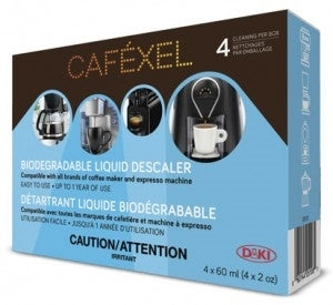 CAFÉXEL - Détartrant pour Cafetière - 4/pqt – Distribution Daki