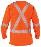 55HV - T-Shirt HV Manches Longues Orange