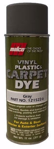 Teinture MALCO pour vinyle, plastique et tapis :  Gray Dye 11 oz