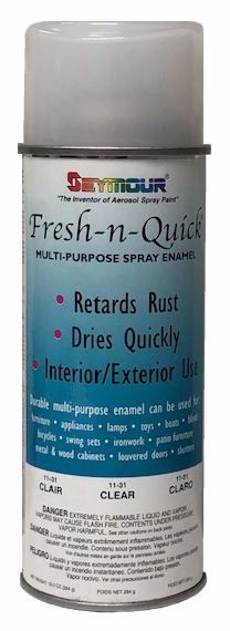 11-4 Seymour Fresh-N-Quick Multi-Purpose Spray Paint, Red (10 oz) - Seymour  Paint