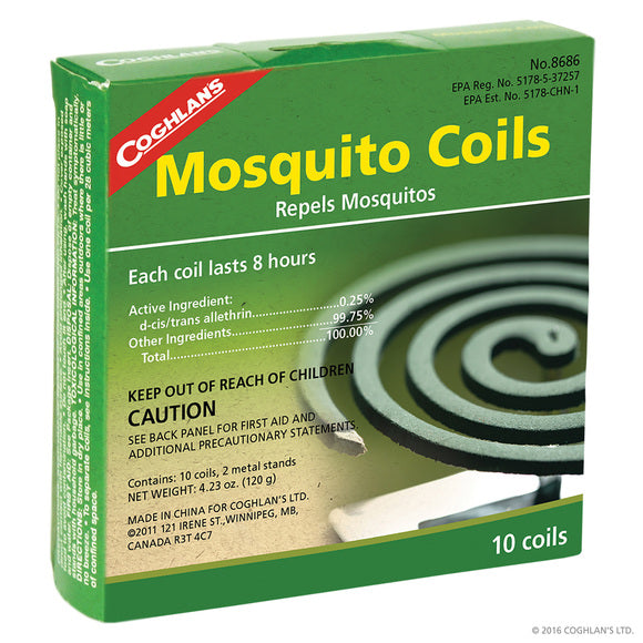 Spirales anti-moustiques COGHLAN'S