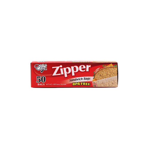 ZIPPER - Sacs Refermables pour Sandwich 6.5