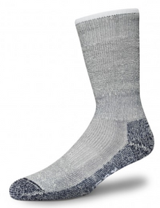 Bas de laine gris Mérino pour randonneur Duray 8466