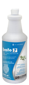 BANO 7 - Nettoyant en Gel pour Cuvettes, Urinoirs et Porcelaine - 946ml / 4L