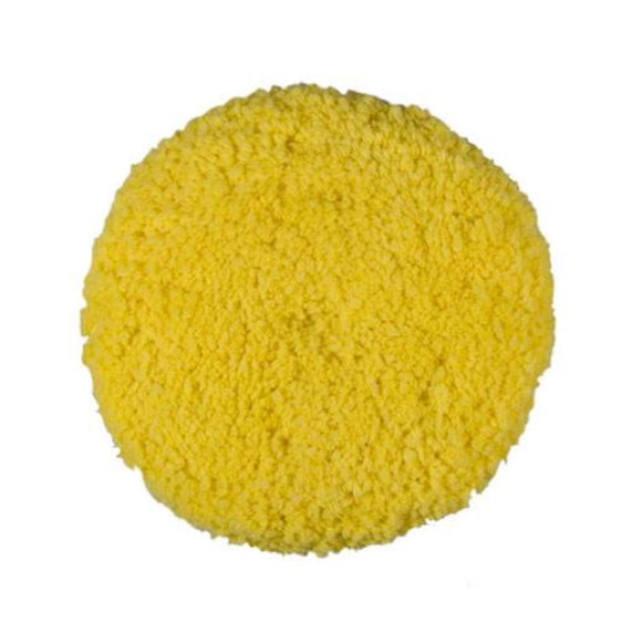 Pad à polir Medium Duty en laine jaune - 9