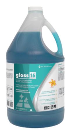 GLOSS 16 - Nettoyant neutre à Plancher au floral - 4L
