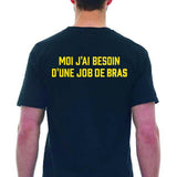 TJDB - T-Shirt Job de Bras Noir