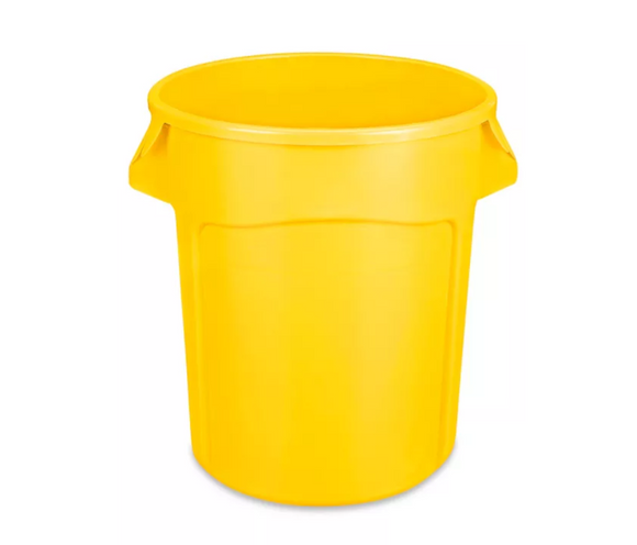 RU2620-JA - Poubelle Brute® jaune - 20 gallons