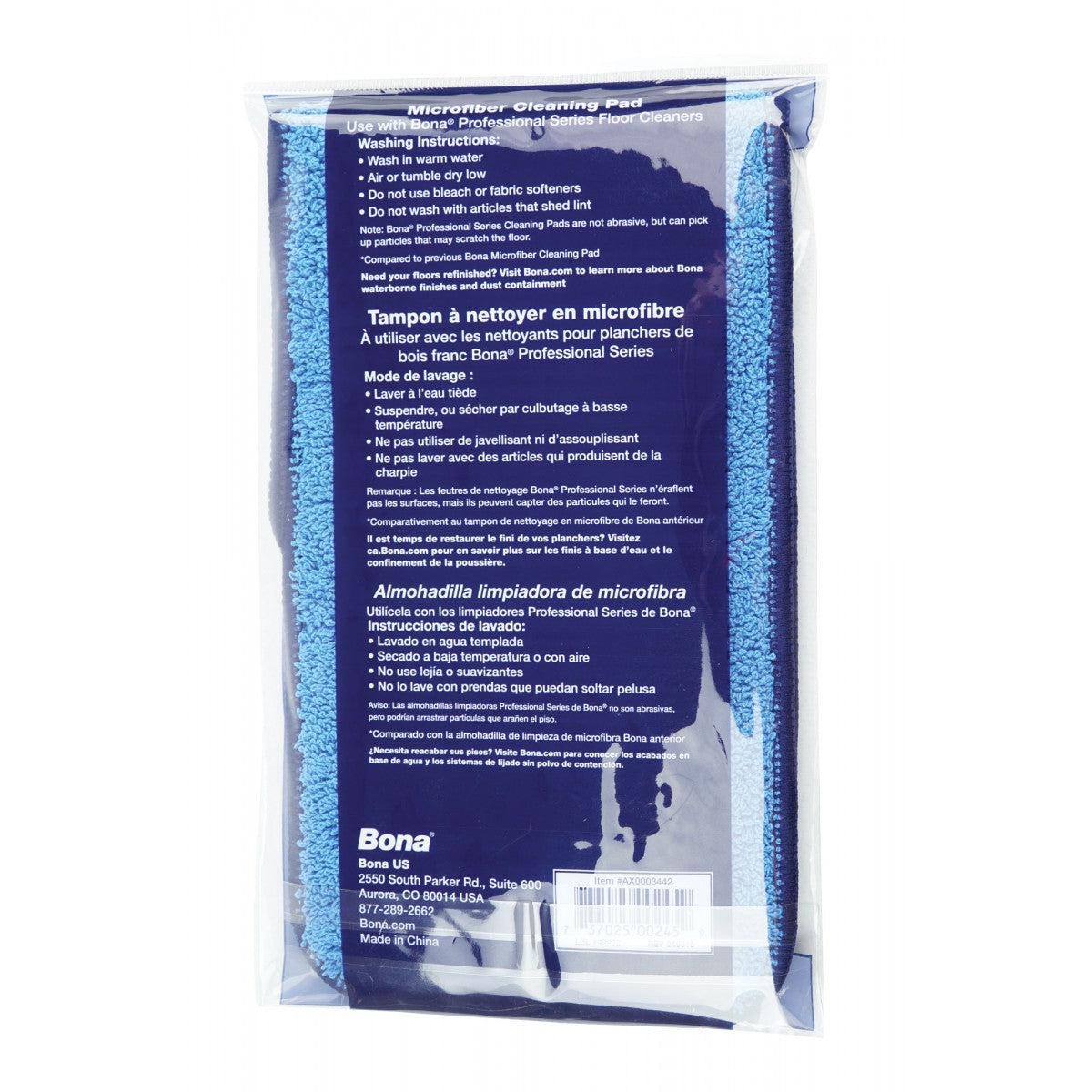 Pack De 2 Tampons Microfibre Compatibles Ultramax - Lavables, Réutilisables, Pour Sols Durs Et Parquets